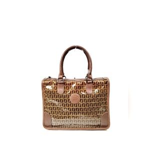 Fendi Brown and Tan Tote Bag